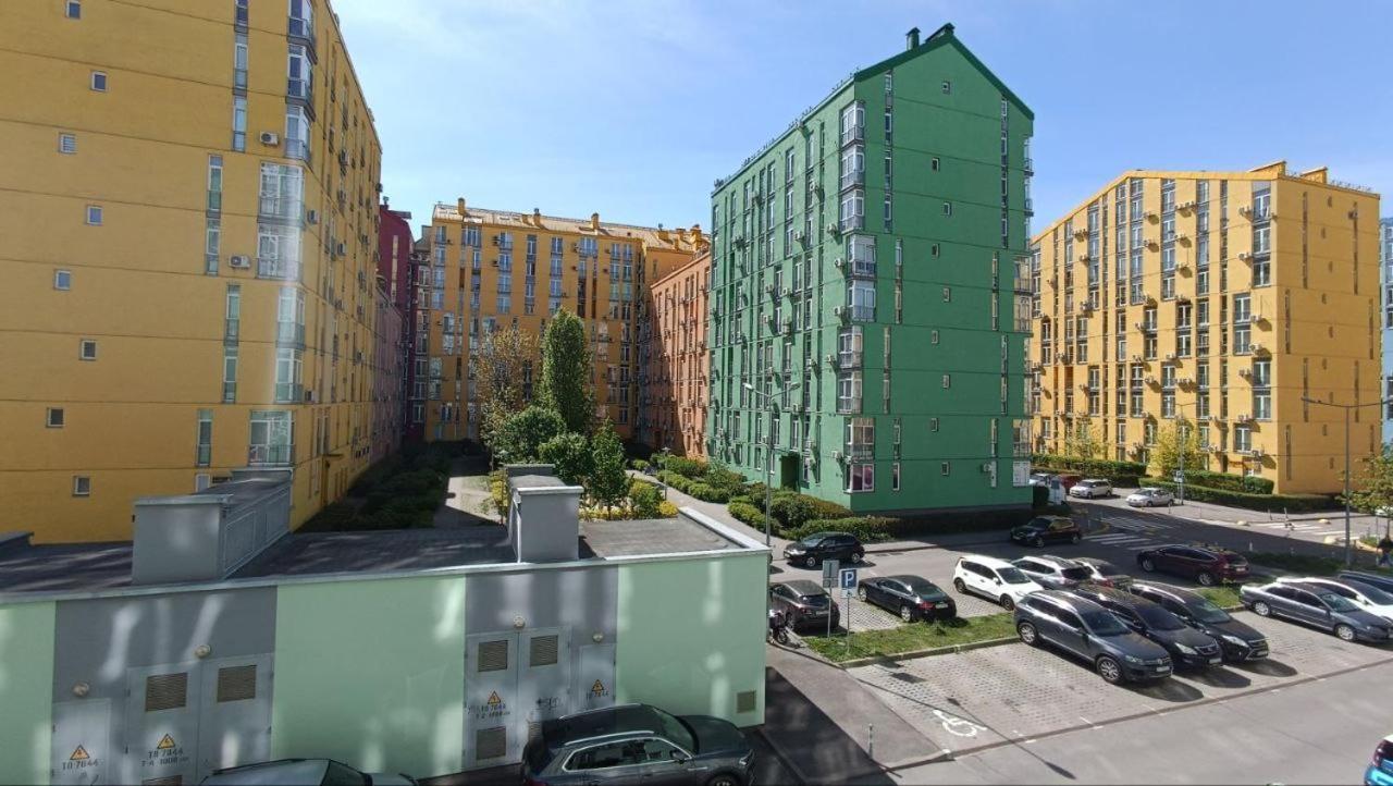 Зручна Квартира В Жк Комфорт Таун 基輔 外观 照片